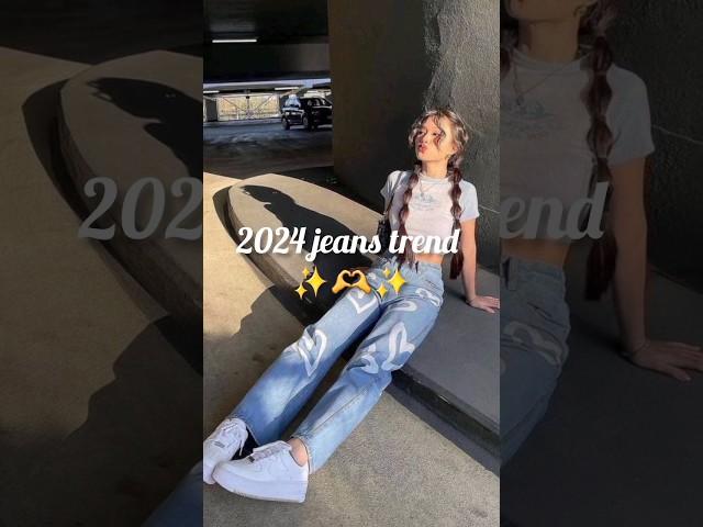 2024 trendy jeans every girl must have️🫶🩷#viralshorts#shorts#shortsfeed#fashion#asthetic#ytshort