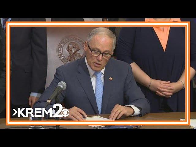 Gov. Jay Inslee signed bill to remove the death penalty from Washington state law