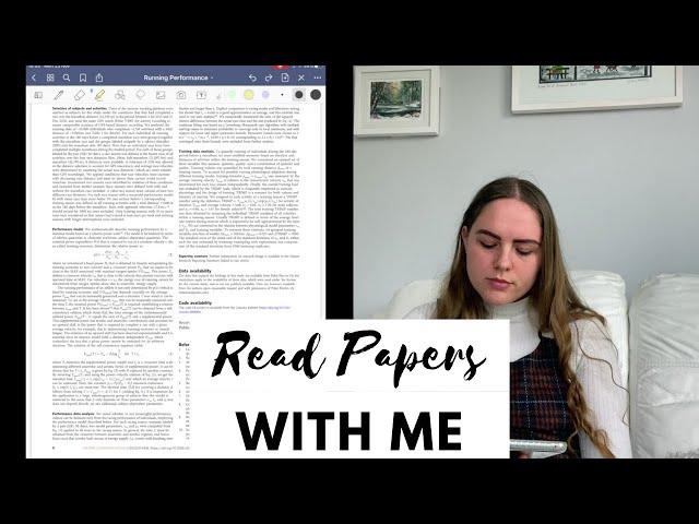 How I Read Scientific Papers on my iPad | Read Academic Papers with me