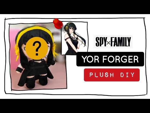 YOR FORGER Chibi Plush Doll DIY