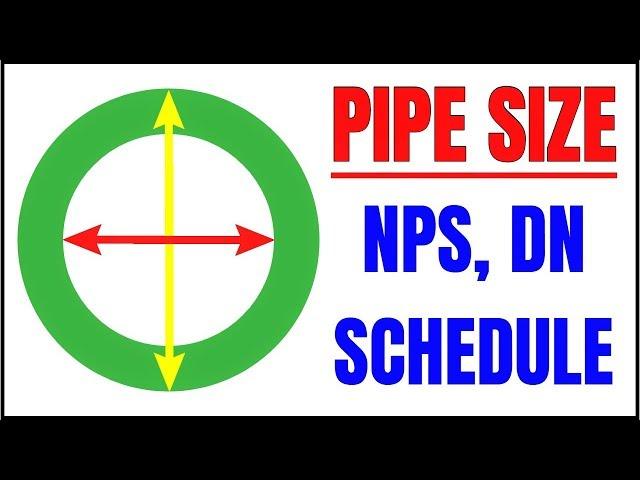 Piping basic - NPS, DN, Pipe Schedule