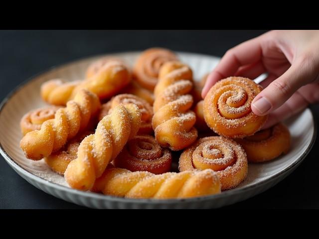 1 Hey, flour and water! No oven needed! It's so delicious that you can cook it every day!