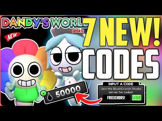 ️FINALLY!! New️DANDY'S WORLD ROBLOX CODES 2024 - DANDYS WORLD CODES