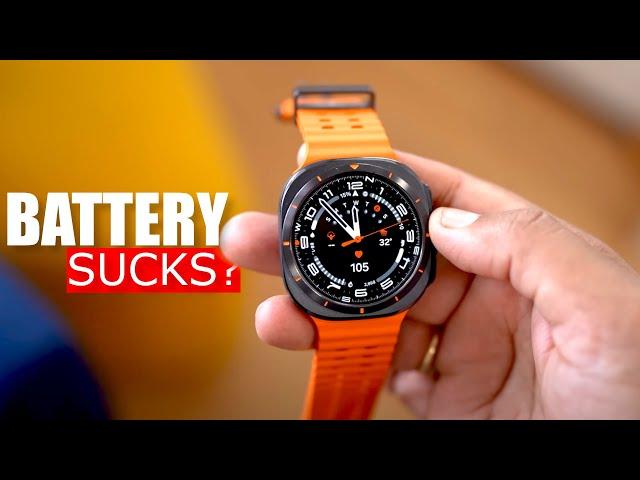 Samsung Galaxy Watch Ultra - WORSE Battery Life?