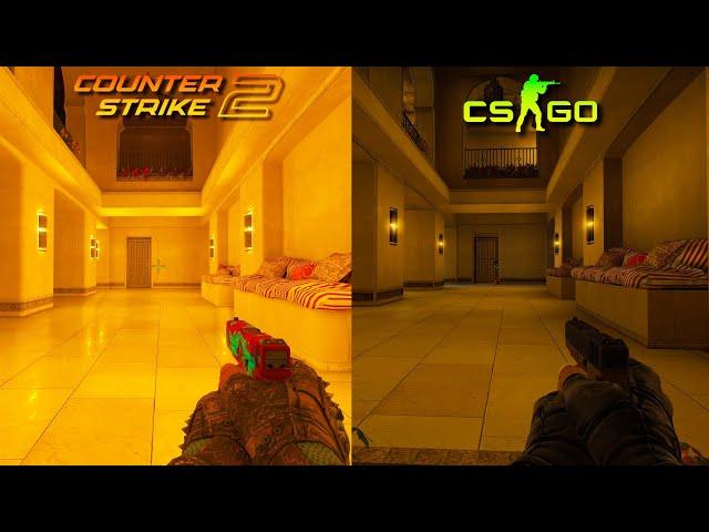 NEW vs OLD MIRAGE ( CS GO 2 ) Graphics Comparison