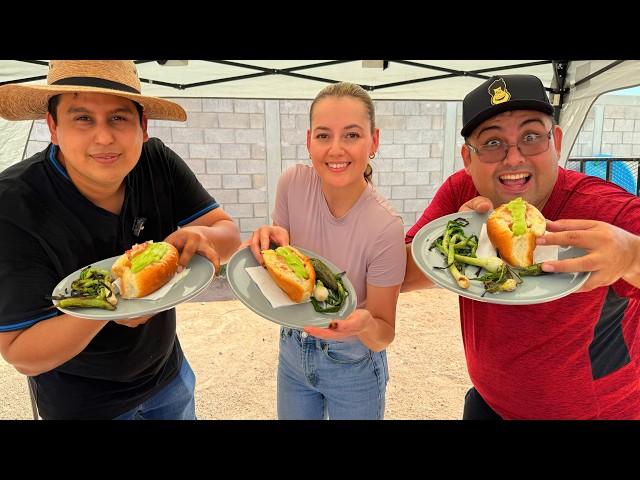 Dogos de carne asada sin salchicha