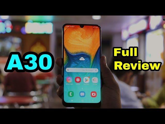 Samsung Galaxy A30 Bangla Full Review 2019 || Low Price Best Phone ||  Android School Bangla