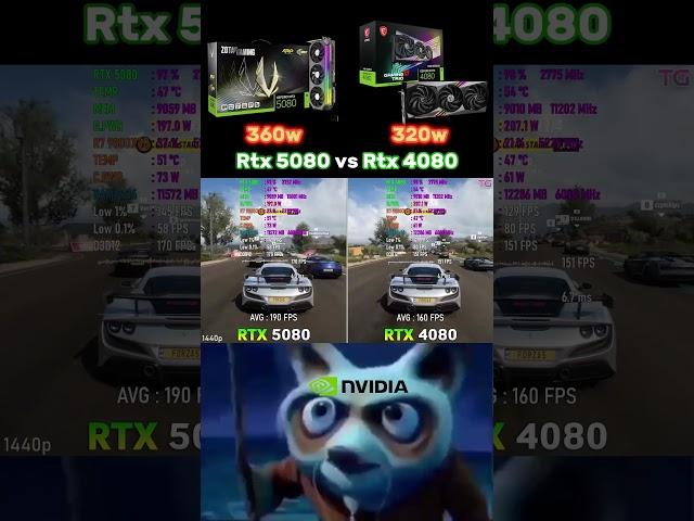 Rtx 5080 or Rtx 4080 ti? #pc #pcbuilding #pcgaming #gpu #nvidia #graphicscard #comparison