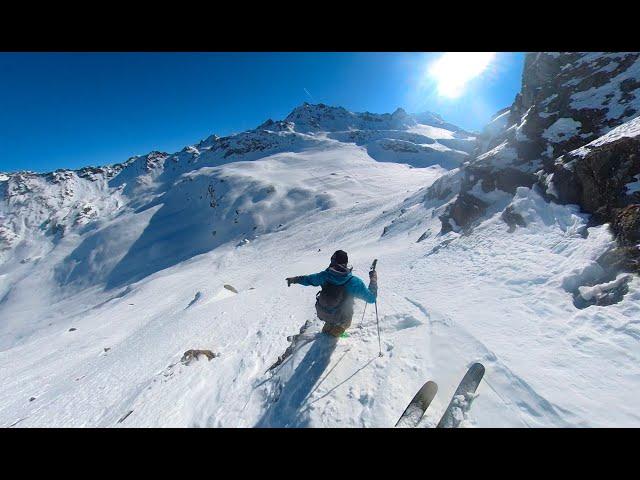 Verbier Mont Fort Backside Couloir