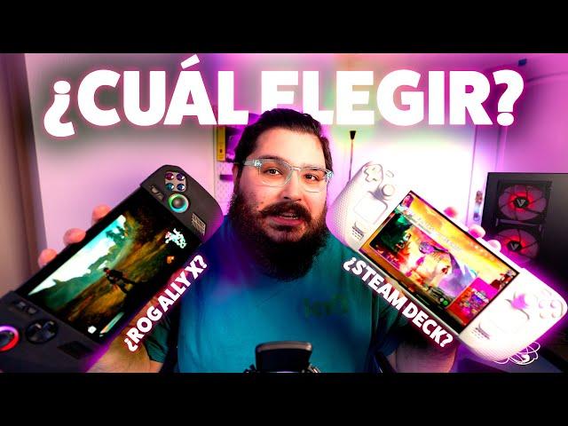 ¿Qué handheld PC elegir entre todos? ¿Vale la pena una Steam Deck, ROG Ally o Legion Go? 