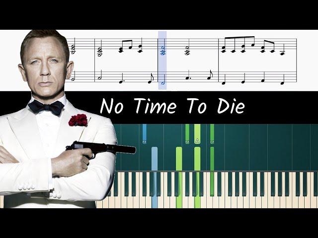 Billie Eilish - No Time To Die (Bond Theme) - ACCURATE Piano Tutorial