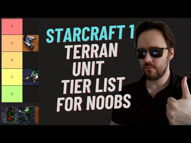 StarCraft 1 Terran Unit Tier List (Brood War Terran Beginner Guide)