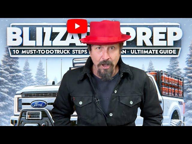 Blizzard Prep: 10 Must-Do Truck Steps for Every Man - Ultimate Guide