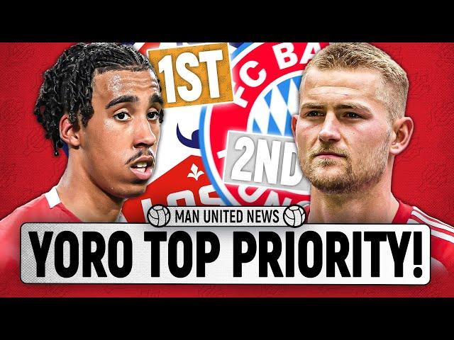 United Choose Yoro Over De Ligt! | Man United News