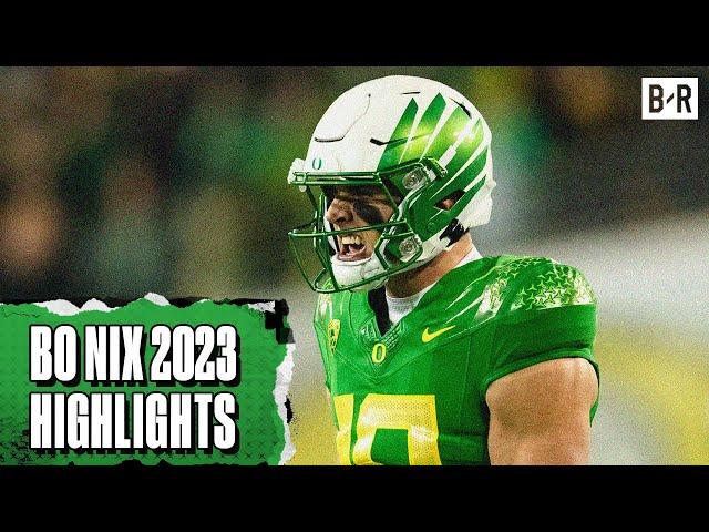 Bo Nix Top Plays of 2023 CFB Season