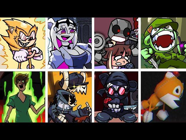 Chaos but Every Turn a Different Character Sings  (FNF Chaos but Everyone Sings It)