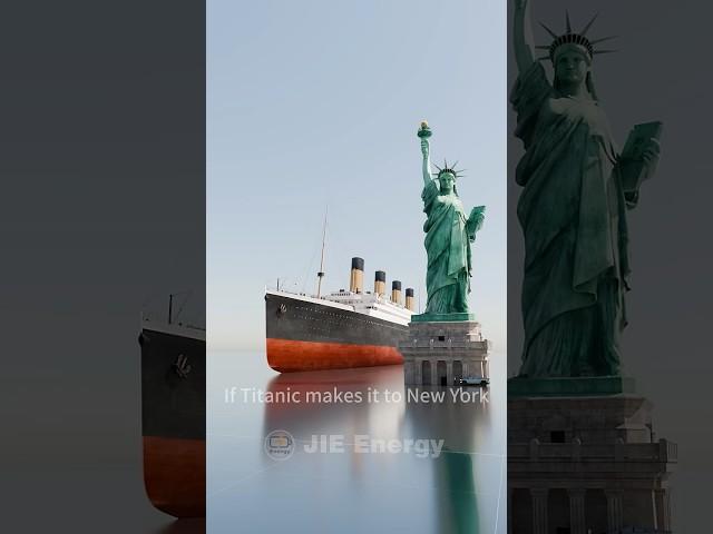 If Titanic makes it to New York #titanic