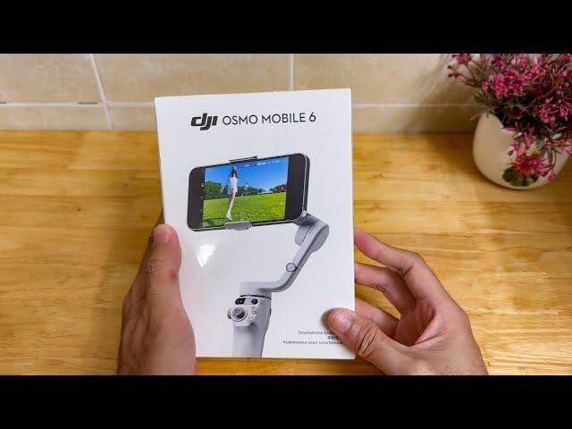 Unbox DJI Osmo Mobile 6 Platinum Gray giá 1,6 triệu trên Shopee