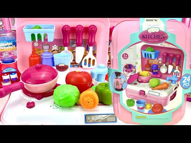 3 Minutes Satisfying with Unboxing & Review Dream Kitchen Set Toys Cooking Video 