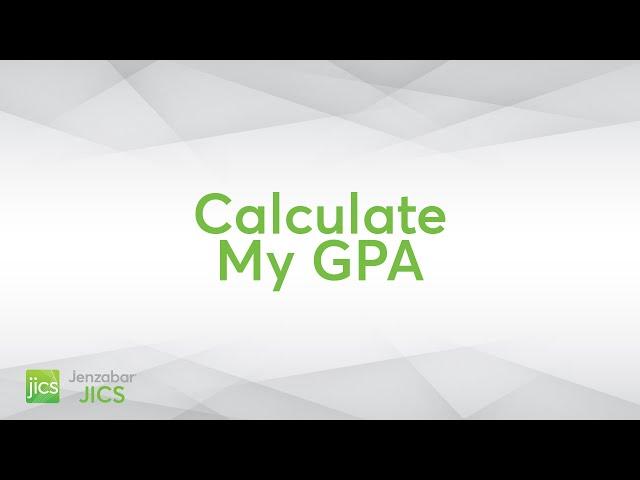 Jenzabar One Campus Portal - Calculate My GPA