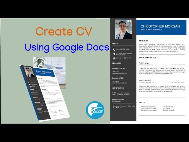 Create a Resume in Google Docs