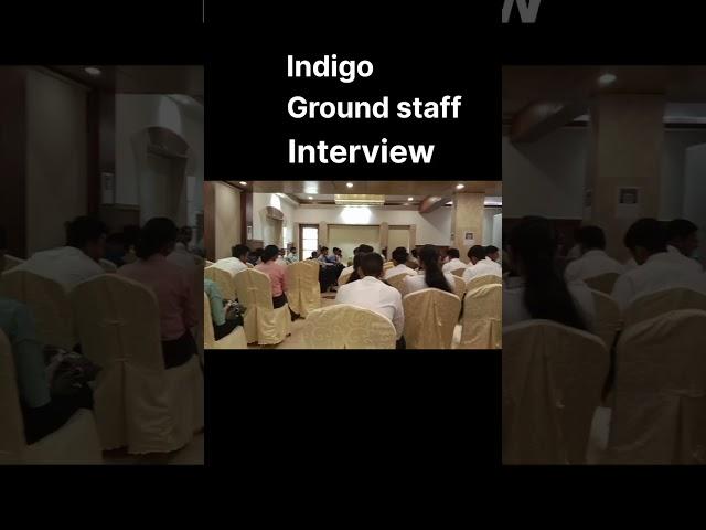 Indigo GroundStaff Interview || Ground Staff Walk-in interview #viral #youtubeshorts  #interview