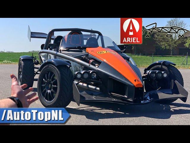 ARIEL ATOM MK3.5 Supercharged REVIEW on ROAD & AUTOBAHN by AutoTopNL