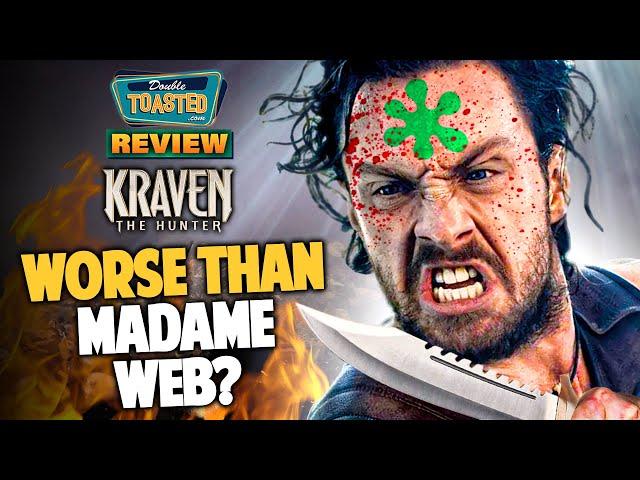 KRAVEN THE HUNTER MOVIE REVIEW | Worse Than Madame Web? | Double Toasted