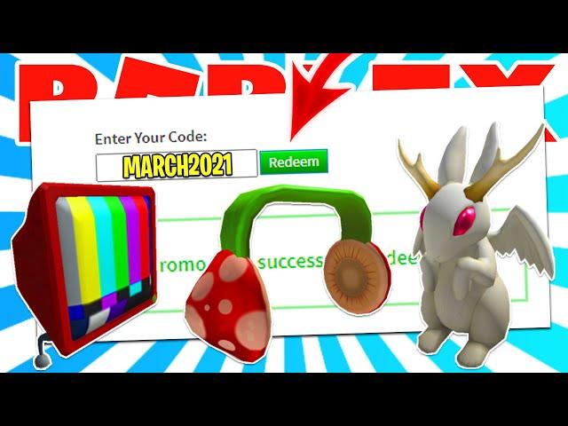 ALL NEW ROBLOX PROMO CODES ON ROBLOX 2021! Roblox Promo Codes (March 2021)