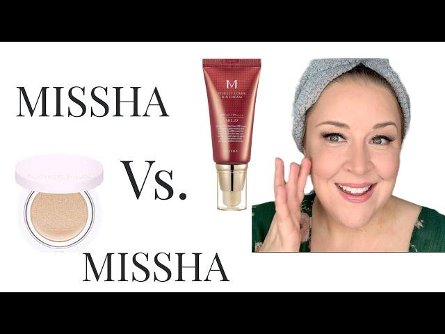 Missha Magic Cushion Vs. Missha M BB Cream!