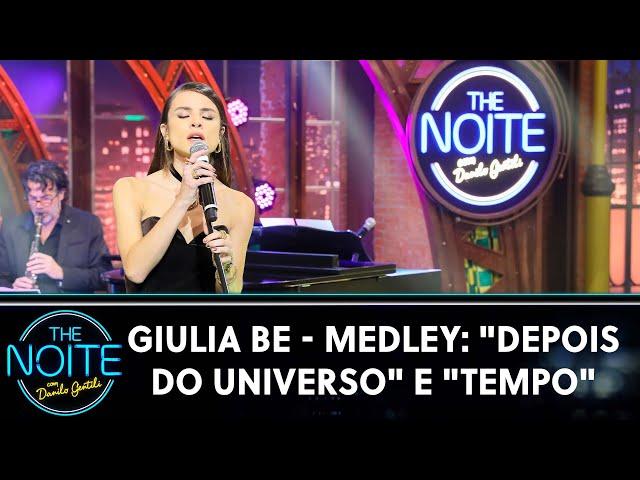 Giulia Be toca: Medley: "Depois do Universo" e "Tempo" | The Noite (02/12/22)