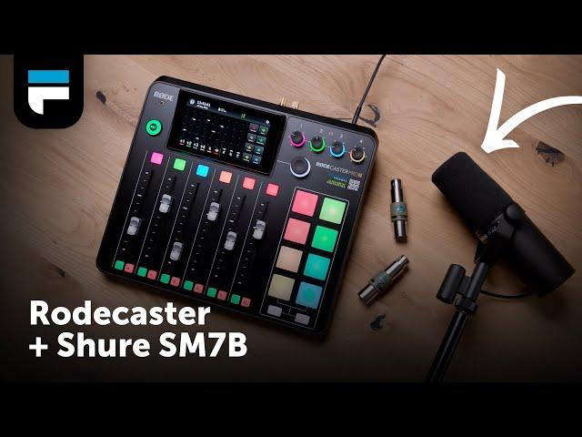 RØDECaster Pro II & Shure SM7B Podcast Setup – Tutorial deutsch