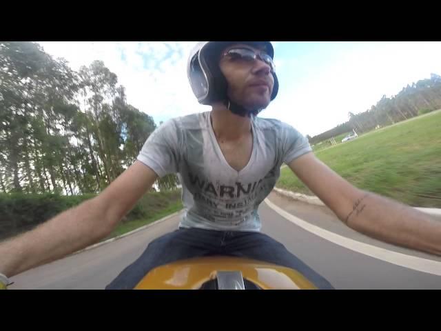 CB400 CAFE RACER, Machado-MG a Serrania-MG By: GOPRO HERO3 +