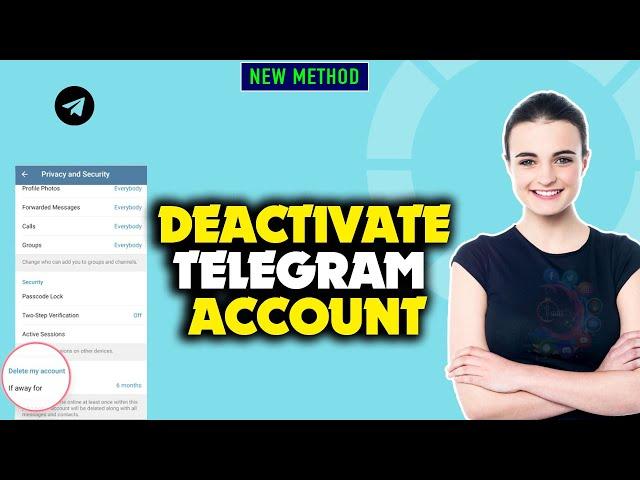 How to deactivate telegram account 2024 | How to 1 minute