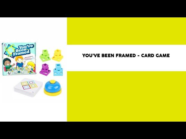 You’ve Been Framed - Card Game