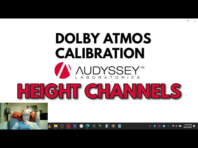 Dolby Atmos Measurements & Calibration - REW & Audyssey MultEQ-X - Height Channels - Part 3