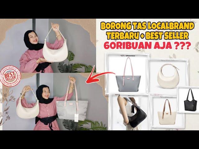 SHOPEE HAUL TAS LOCALBRAND BEST SELLER 60RIBUAN !!! JANGAN SAMPE GAK KEBAGIANNN