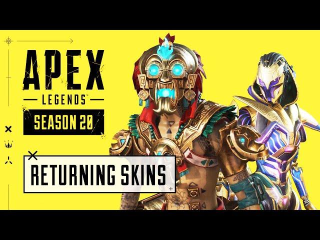 Apex Legends Season 20 Returning Skins