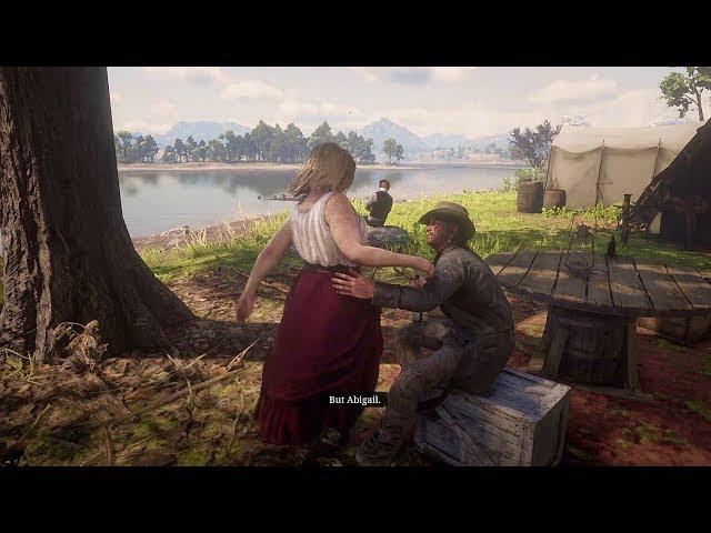 Drunk John Marston Tries to Cheat on Abigail / Hidden Dialogue / Red Dead Redemption 2