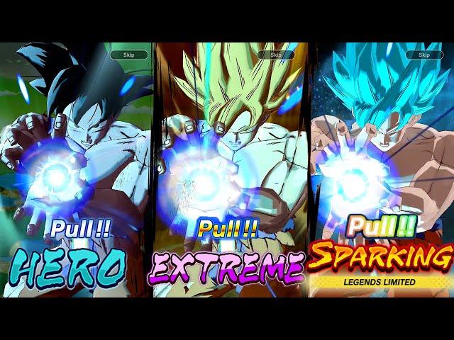 Dragon Ball Legends: All Summoning Animations Meanings Explained | HD Widescreen #dblegends