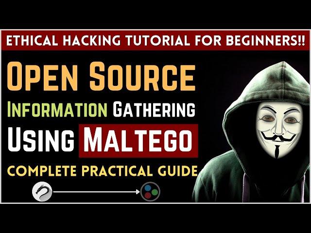 How to use Maltego Tool In Kali Linux | Open Source Information Gathering Using Maltego - 2021 