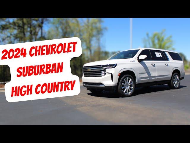 2024 Chevy Suburban High Country Review: The Ultimate Suburban!