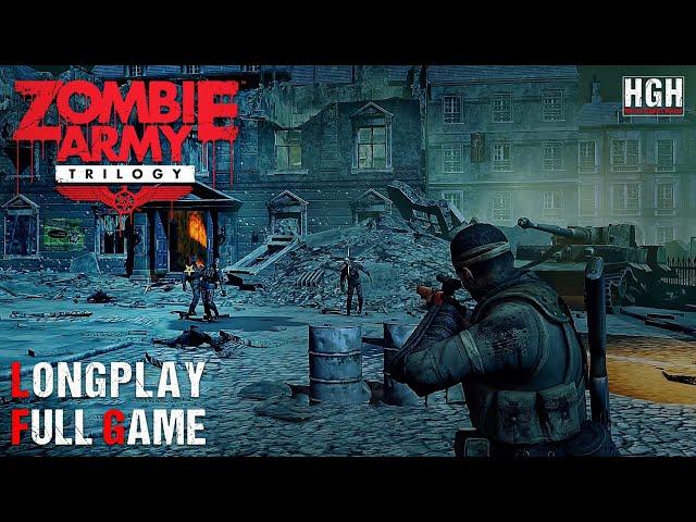 Zombie Army Trilogy | Full Game | Longplay Walkthrough Gameplay No Commentary