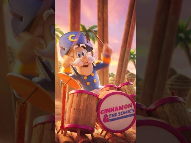 Rock out with Cap'n Crunch's NEW Cinnamon Crunch!