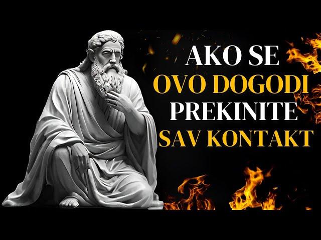 Sinali da Trebate PREKINUTI Sav KONTAKT s Nekim | STOICIZAM