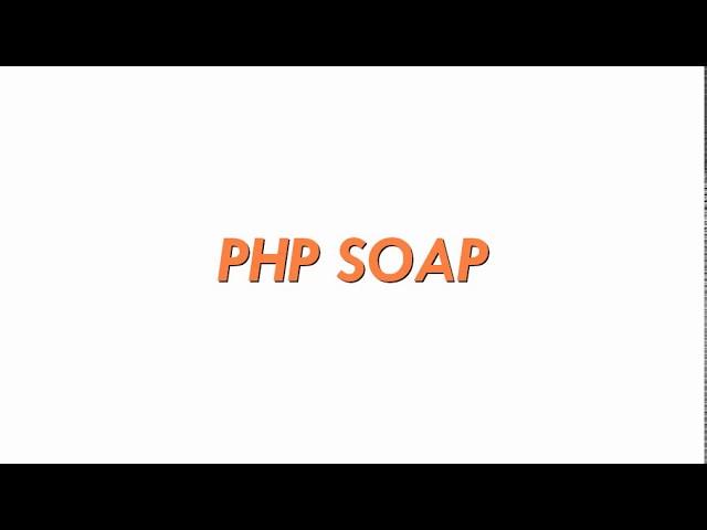 PHP SOAP