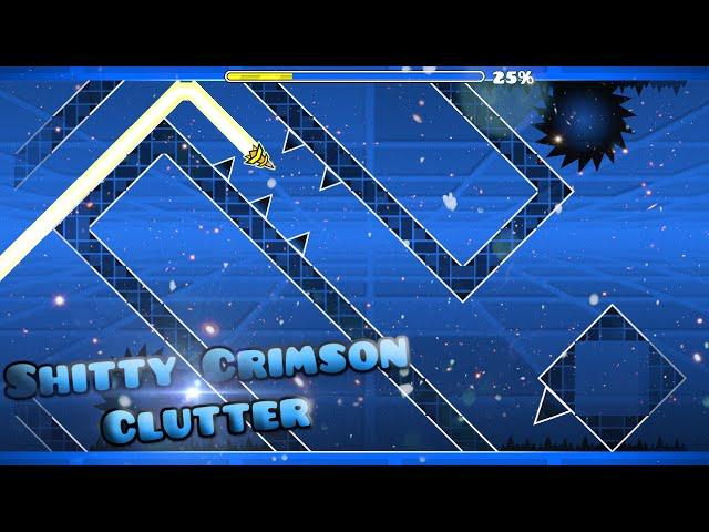 Shitty CRIMSON CLUTTER by JackO GD (me) | Geometry dash 2.0