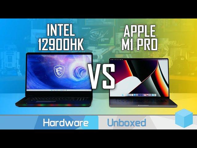 Can Intel's Fastest CPU Beat Apple? - Core i9-12900HK vs M1 Pro Benchmark Review