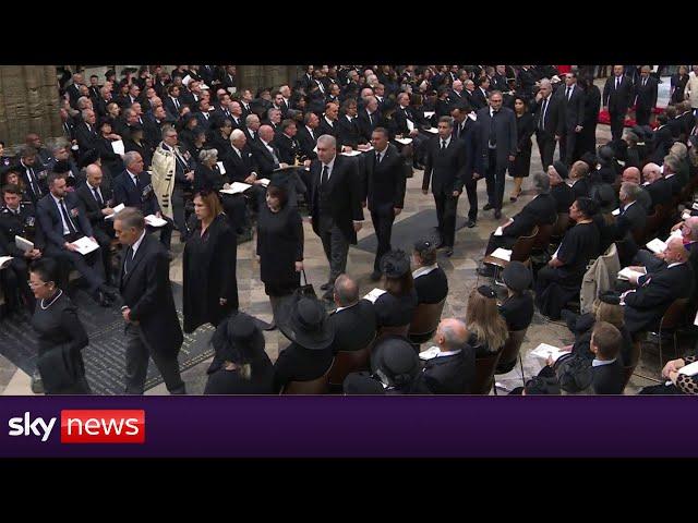 World leaders come together for Queen Elizabeth's funeral