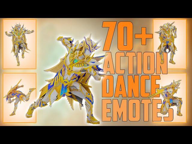 30+ Action & 45+ Dance Emotes - PUBG Mobile 3D Emotes Pack (psa/psk) - Free To Download